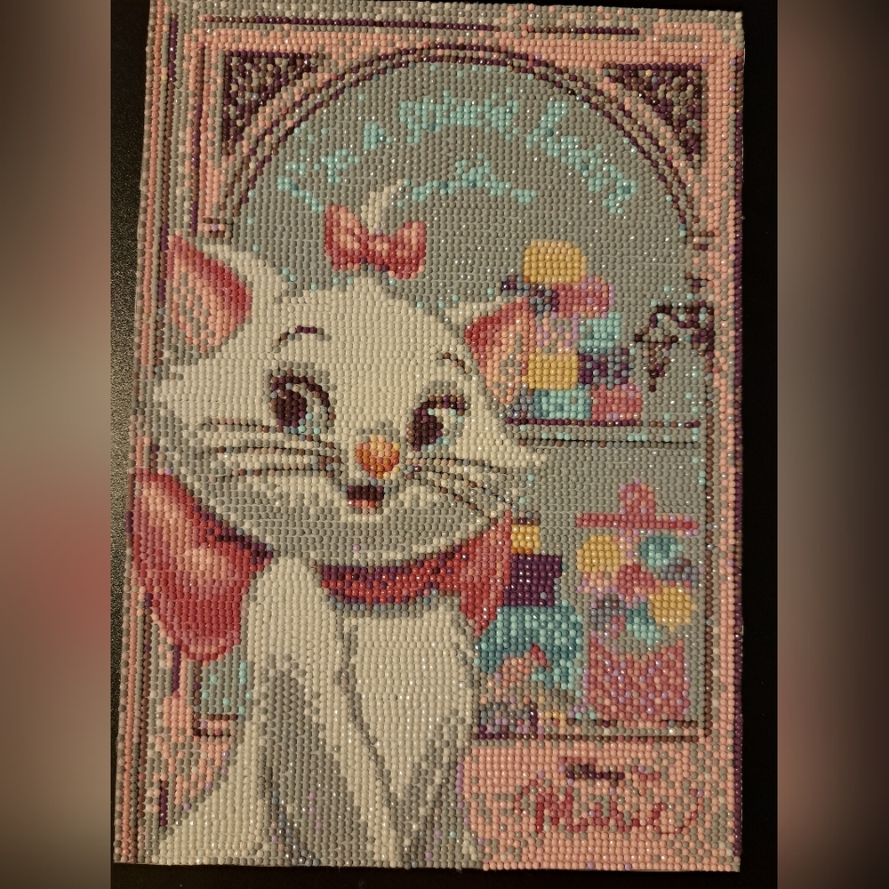 Finished diamond painting
